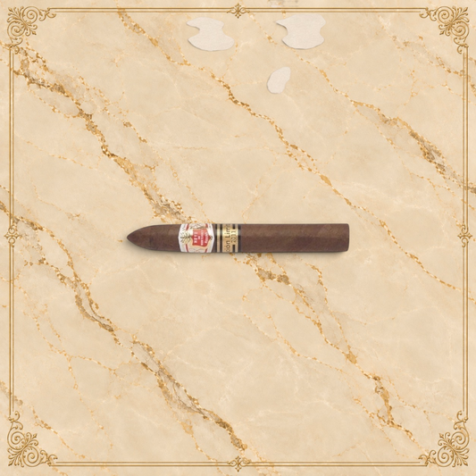 Arcadia Cigars Hoyo de Monterrey Short Hoyo Piramides 2011 limited edition cigar with a pointed cap and gold band