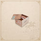 Arcadia Cigars Hoyo de Monterrey San Juan wooden box containing premium Cuban cigars on a green marble surface