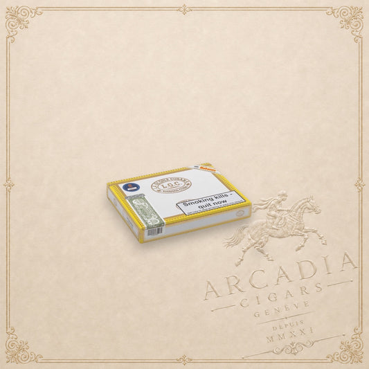 Arcadia Cigars La Gloria Cubana Turquinos 2018 cigar box featuring classic branding and UK health warning label