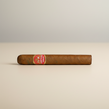 Arcadia Cigars Partagás Mille Fleurs Cuban Petit Corona cigar with red and gold band. Medium-bodied smoke.