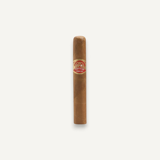 Arcadia Cigars Partagas Shorts, a compact Cuban cigar with a reddish-brown wrapper and a bold, full-bodied flavor profile.