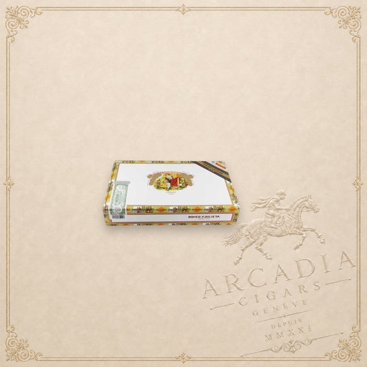 Arcadia Cigars Romeo y Julieta Capuletos Limited Edition 2016 cigar box on a neutral background