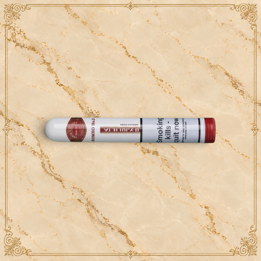 Arcadia Cigars Romeo y Julieta No. 2 Petit Corona Tubos cigar, featuring a balanced Cuban experience with cedar and nut notes.