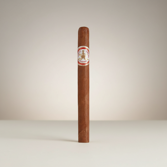 Arcadia Cigars Hoyo de Monterrey Double Coronas Cuban cigar, light to medium strength, 7.6" long.